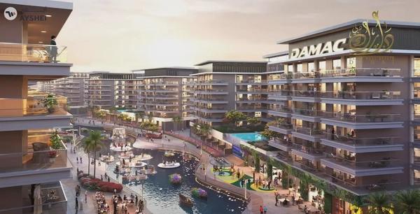 DAMAC'S RIVERSIDE-LIVING LAGOON-VIEW HIGH-FLOOR