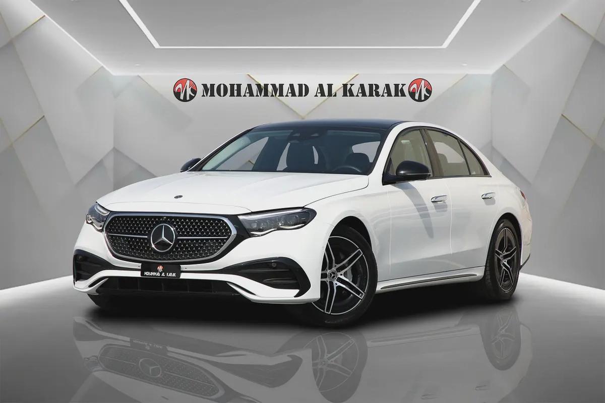 MERCEDES BENZ E 350 4MATIC - 2024 - FULLY LOADED - AMAZING CONDITION-1-1