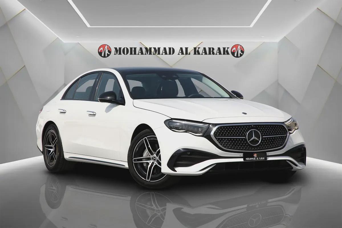 MERCEDES BENZ E 350 4MATIC - 2024 - FULLY LOADED - AMAZING CONDITION-2-2