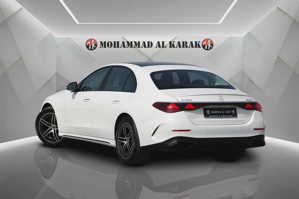 MERCEDES BENZ E 350 4MATIC - 2024 - FULLY LOADED - AMAZING CONDITION-4-4