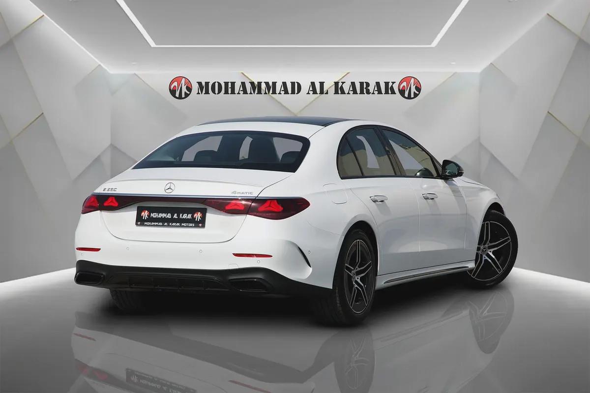 MERCEDES BENZ E 350 4MATIC - 2024 - FULLY LOADED - AMAZING CONDITION-5-5