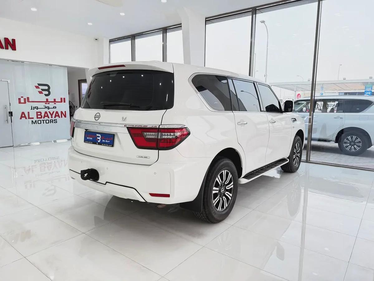 نيسان باترول LE 400 محول من داخل فل اوبشن ابيض / زعفراني 2020 خليجي-2-2