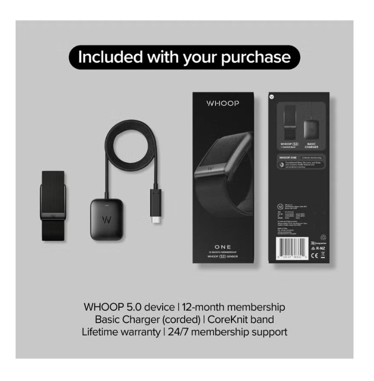 WHOOP One – 12-Month Membership – 5.0 Health and Fitness Wearable-3-3