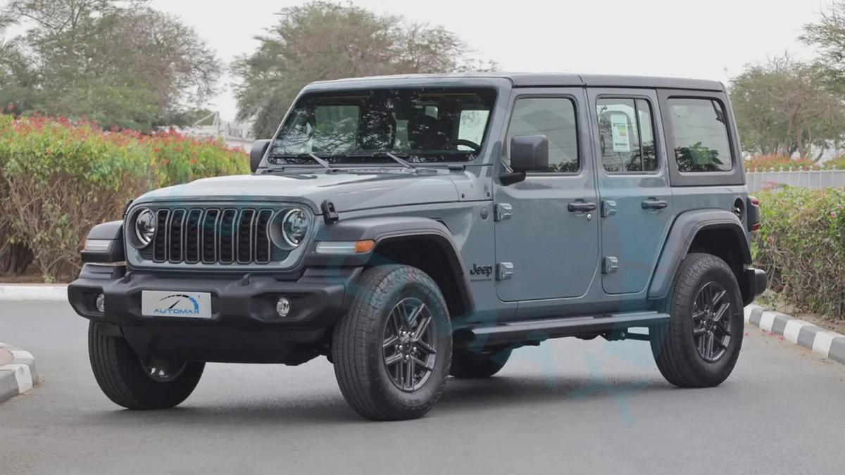 2025 JEEP WRANGLER UNLIMITED SPORT S I4 2.0T GCC 0Km With 3 Years Or 60,000 Km Warranty-2-2
