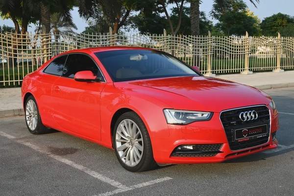 0% DP - FSH - FIRST OWNER - AUDI A5 COUPE 4WD - GCC SPECS