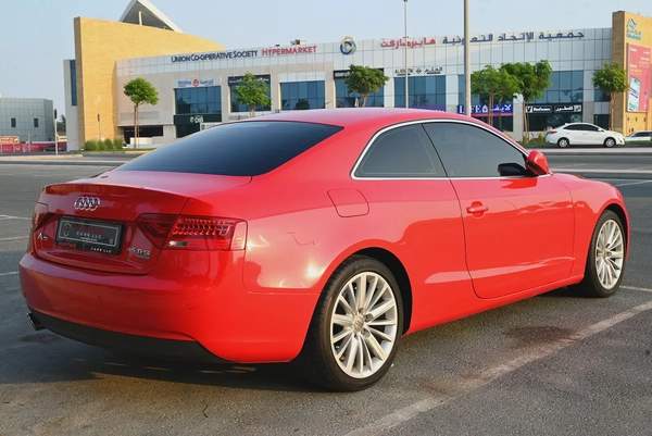 0% DP - FSH - FIRST OWNER - AUDI A5 COUPE 4WD - GCC SPECS