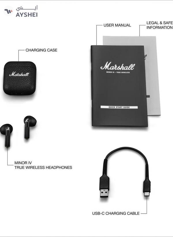 Marshall Minor IV Bluetooth Earphones