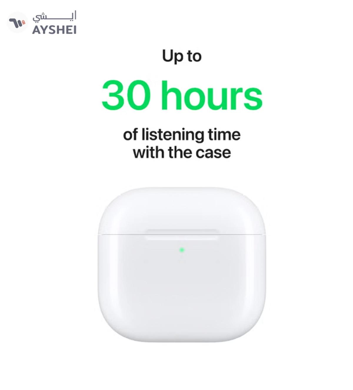 Apple AirPods 4 Wireless Earbuds, Bluetooth Headphones, Personalized Spatial Audio, Sweat and Water Resistant-0-portrait