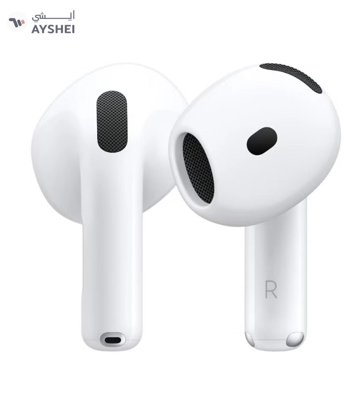 Apple AirPods 4 Wireless Earbuds, Bluetooth Headphones, Personalized Spatial Audio, Sweat and Water Resistant-4-4