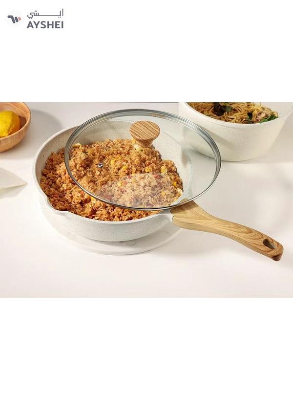 Sensarte Ceramic Cookware Sets, Pots And Pans Set Non Stick, 17-Piece Induction Cookware, Non Toxic