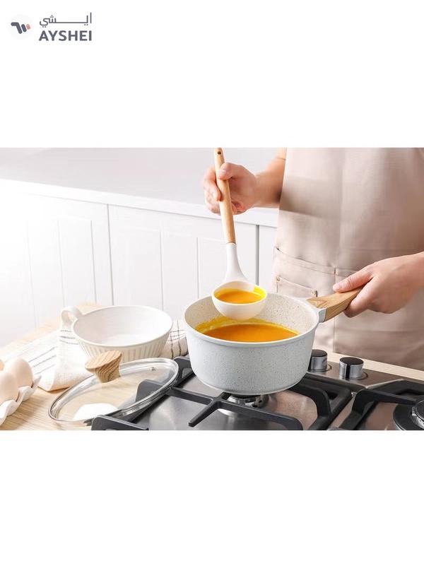 Sensarte Ceramic Cookware Sets, Pots And Pans Set Non Stick, 17-Piece Induction Cookware, Non Toxic