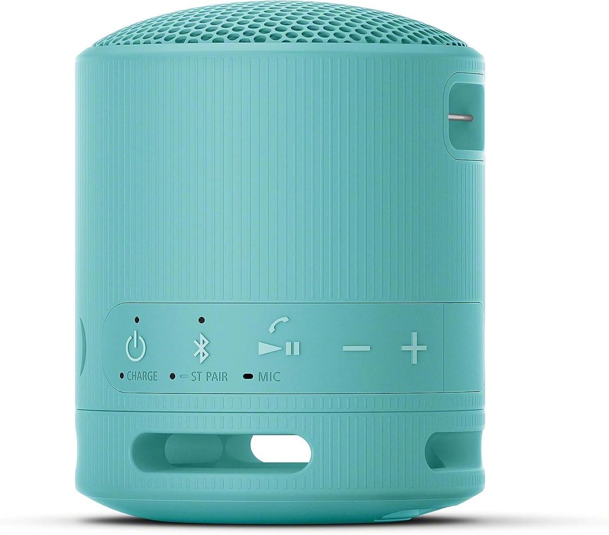 Sony XB100 Portable Wireless Speaker | Extra BASS, 16 hour battery life, IP67 Waterproof and dustproof rating - Blue-3-3