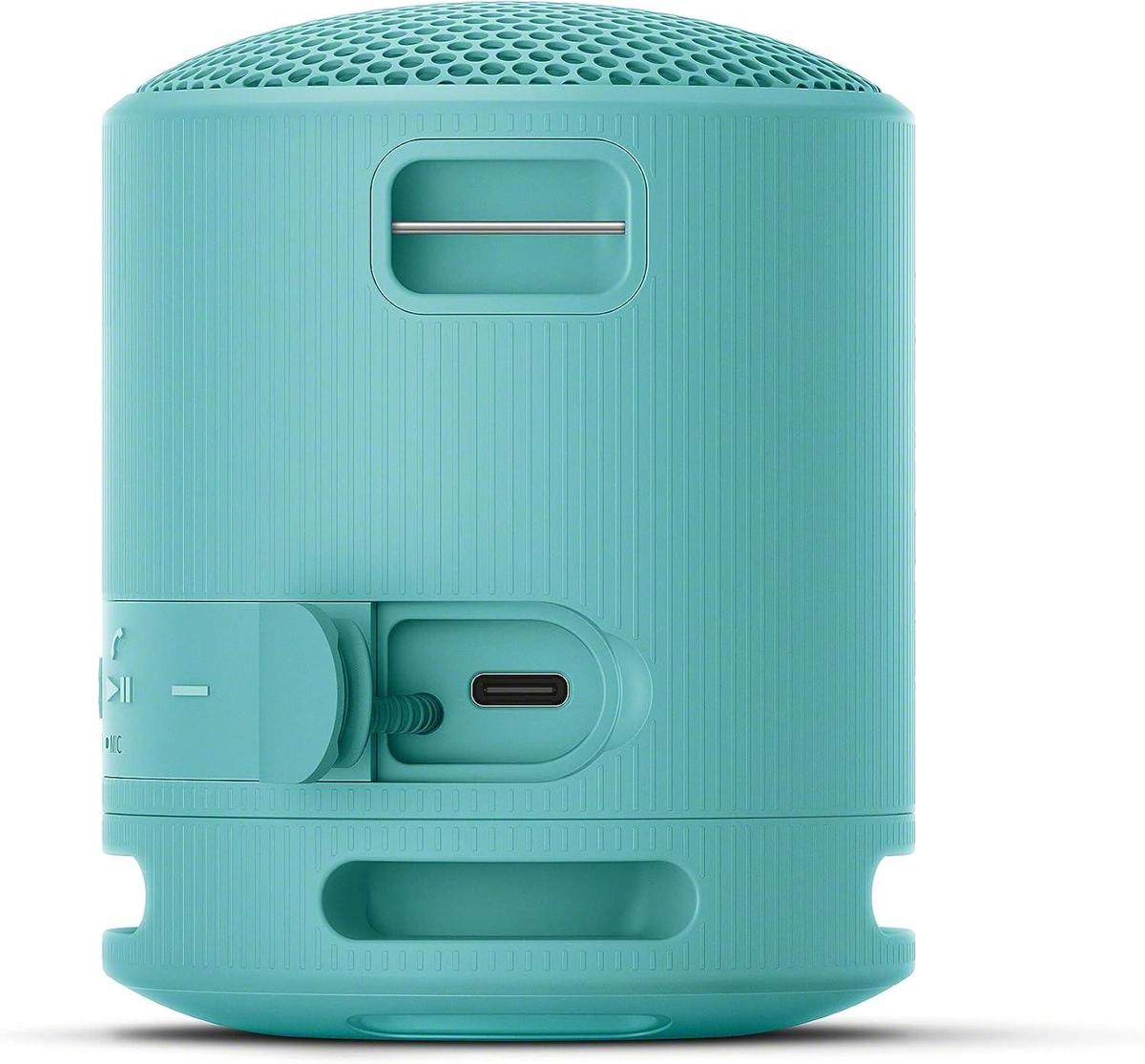 Sony XB100 Portable Wireless Speaker | Extra BASS, 16 hour battery life, IP67 Waterproof and dustproof rating - Blue-2-2