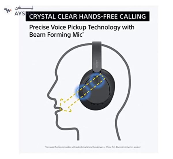 Sony WH-CH720 Noise Cancelling Wireless Headphones Bluetooth Over The Ear With Mic