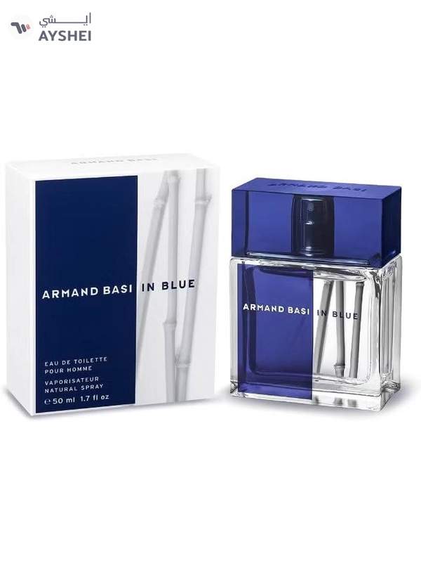 ARMAND BASI In Blue Eau De Toilette For Men, 50Ml