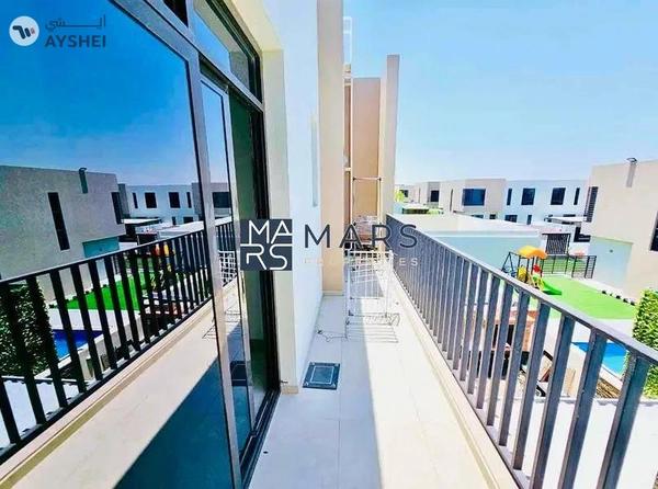 Spacious three bedroom townhouse bigger layout is available for rent in Nasma for 100,000 AED
