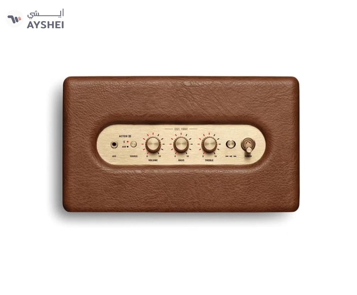 Marshall Acton III 60W Premium Home Wireless Speaker With Bluetooth 5.2 And Multiple Inputs-1-landscape