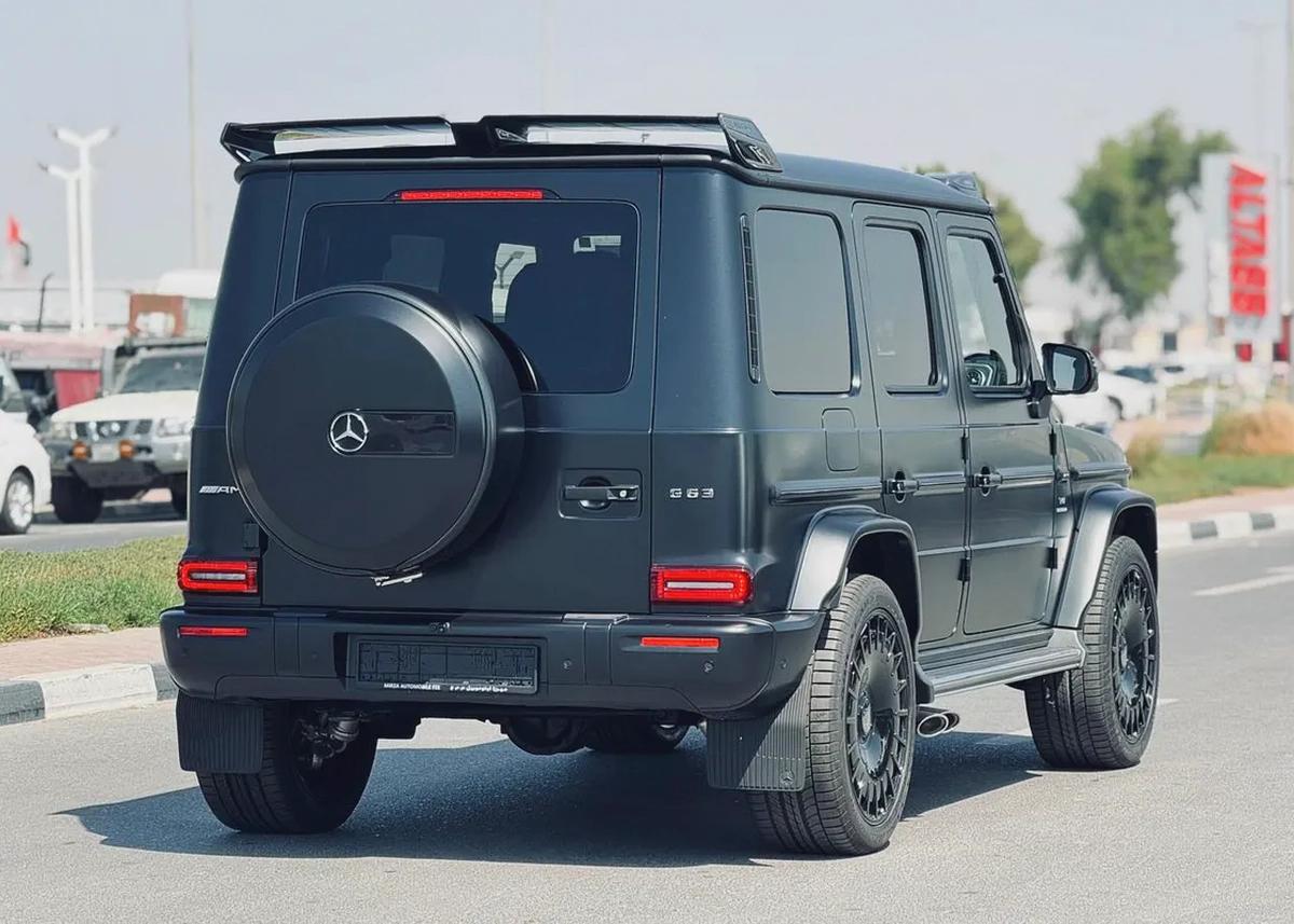 BENZ G63 | ///AMG | BRABUS BODY KIT | NIGHT PACKAGE | 2025 | ONLY : 13,377 KM | JP IMPORT | CLEAN-7-7