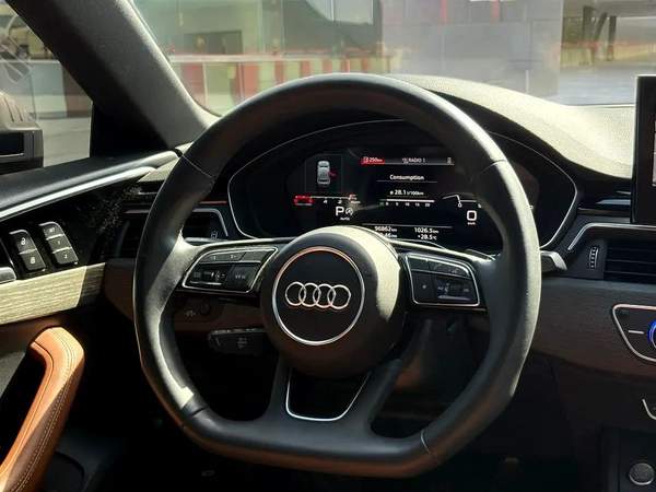 AED 2,160 P.M | 0% DOWN PAYMENT | AUDI A5 TFSI 40 | 2.0T I4 | FULL AGENCY SERVICE HISTORY