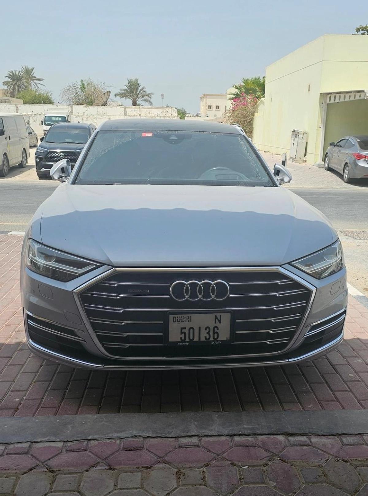 Audi A8 2018 full option only 78.000km well maintained no accidents gcc specification -0-0