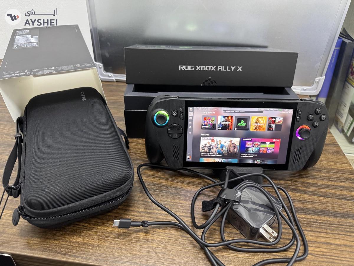 Asus ROG Ally X, AMD Ryzen AI Z2 Extreme, AMD Radeon Graphics, 24GB RAM, 1TB SSD, 120Hz-0-0