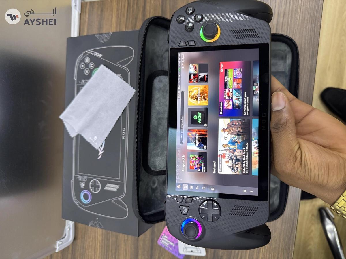 Asus ROG Ally X, AMD Ryzen AI Z2 Extreme, AMD Radeon Graphics, 24GB RAM, 1TB SSD, 120Hz-7-7