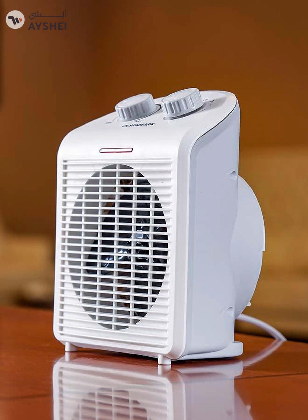 Olsenmark Electric Fan Heater With Overheat Protection 2000 W OMFH1637B White-4-4