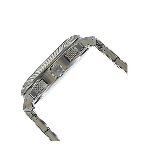 Fossil Men's Water Resistant Analog Watch FS4662 - 42 mm - Silver