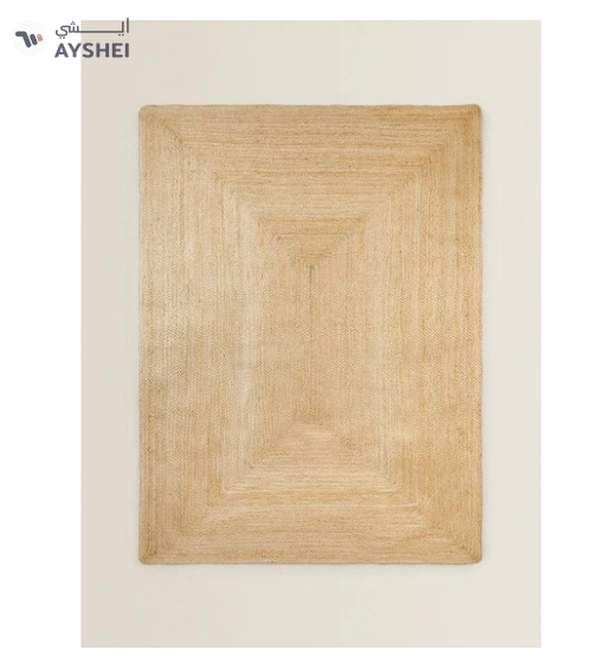 Raymond Natural Jute Rug Eco Friendly Area Rugs for Bedroom