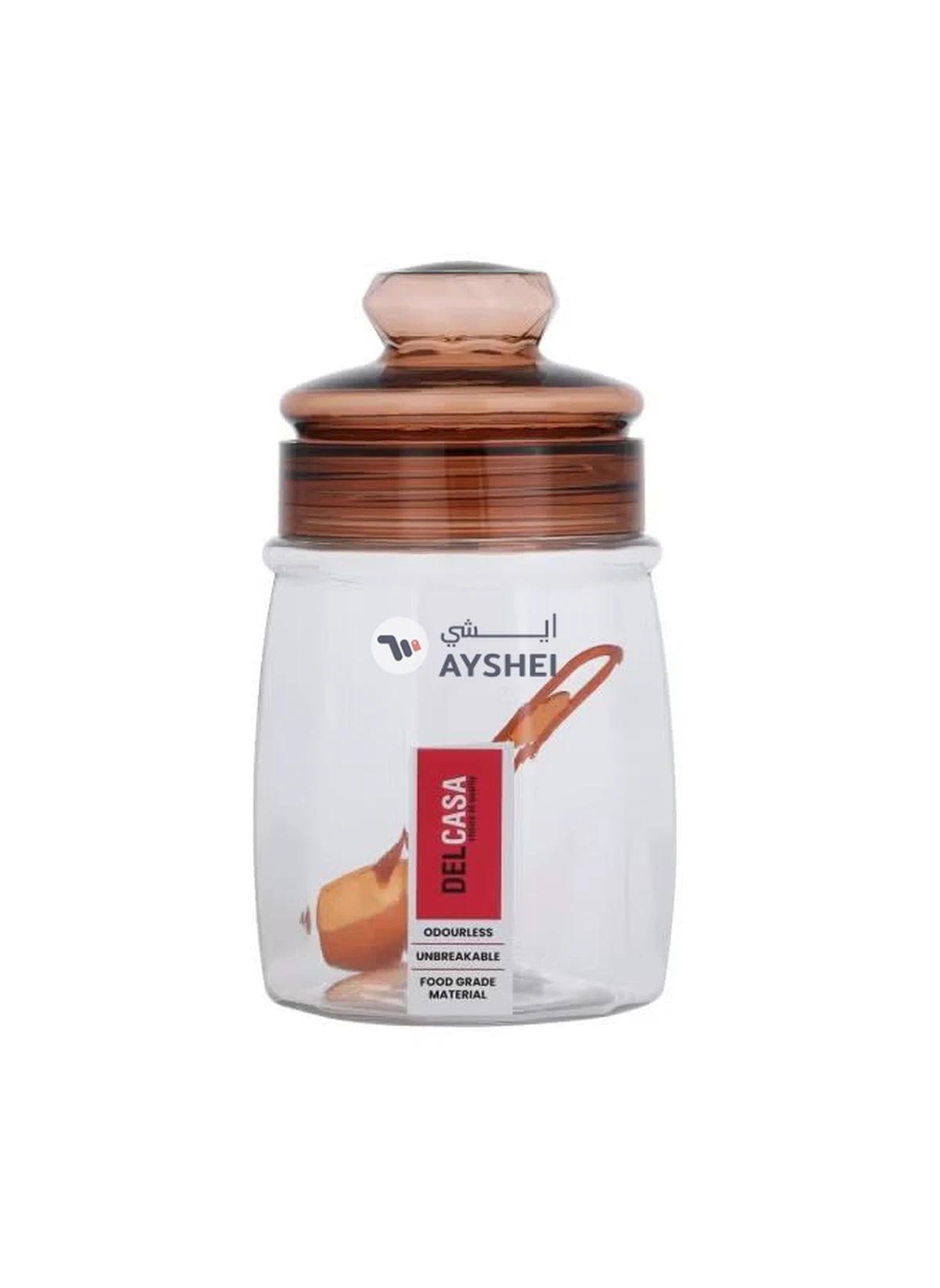 DELCASA 1400 ML Diamond Jar With Pet Cap- DC2754-1-1