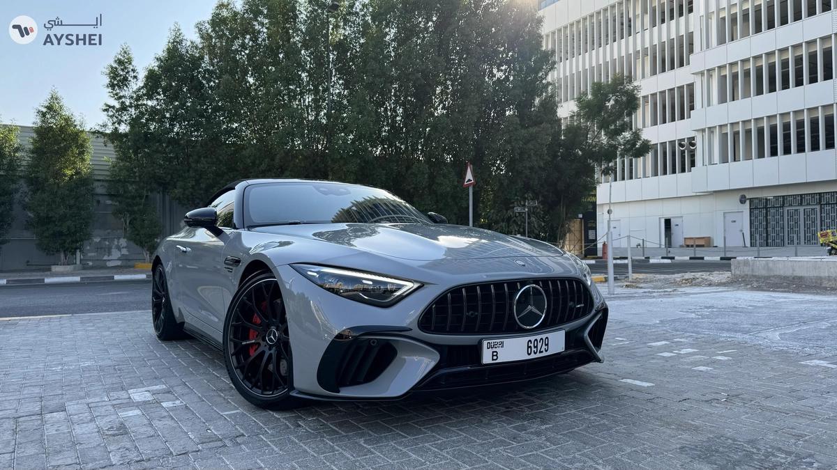 Mercedes Benz, SL55, AMG, GCC Spec, Low Mileage-0-0