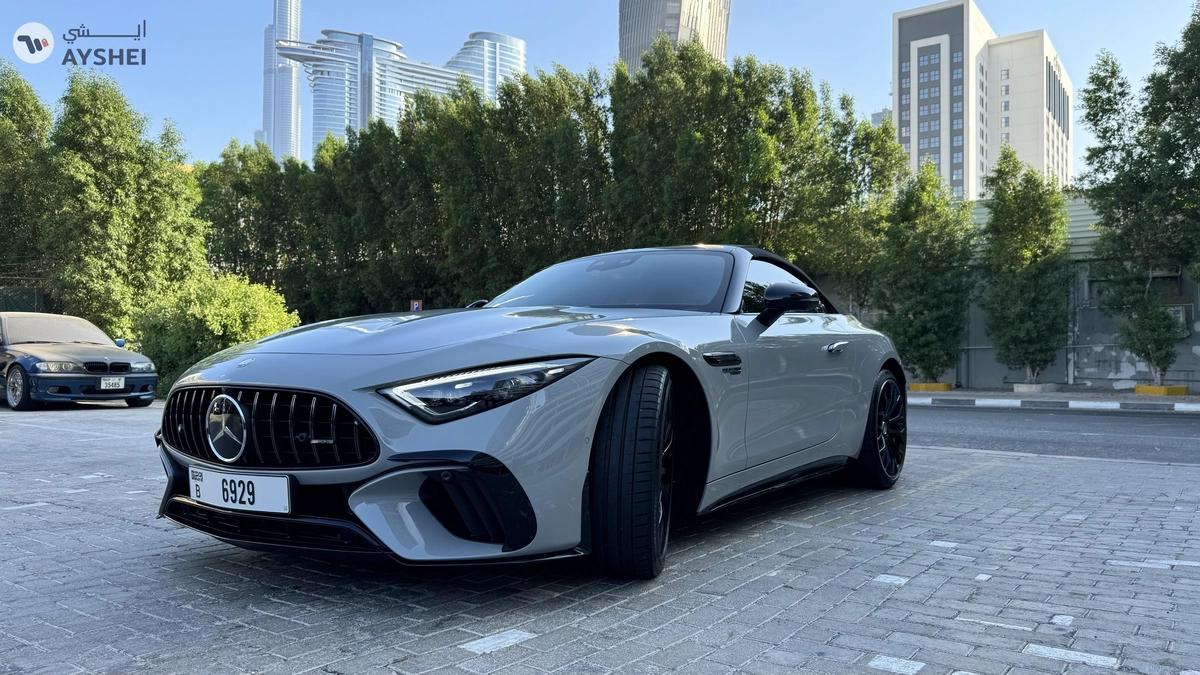 Mercedes Benz, SL55, AMG, GCC Spec, Low Mileage-3-3