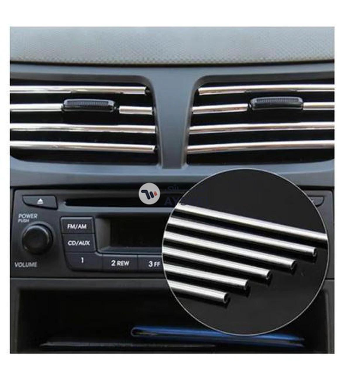 Bluelans Car Air Conditioner Outlet Vent Trim Grill Strip-1-1