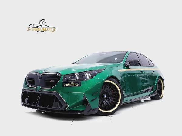 BMW M5 GCC +FULL CARBON MANHART KIT +AGENCY WARRANTY TILL 2031 +AKRAPOVIC EXHAUST+ HRE FORGED WHEELS