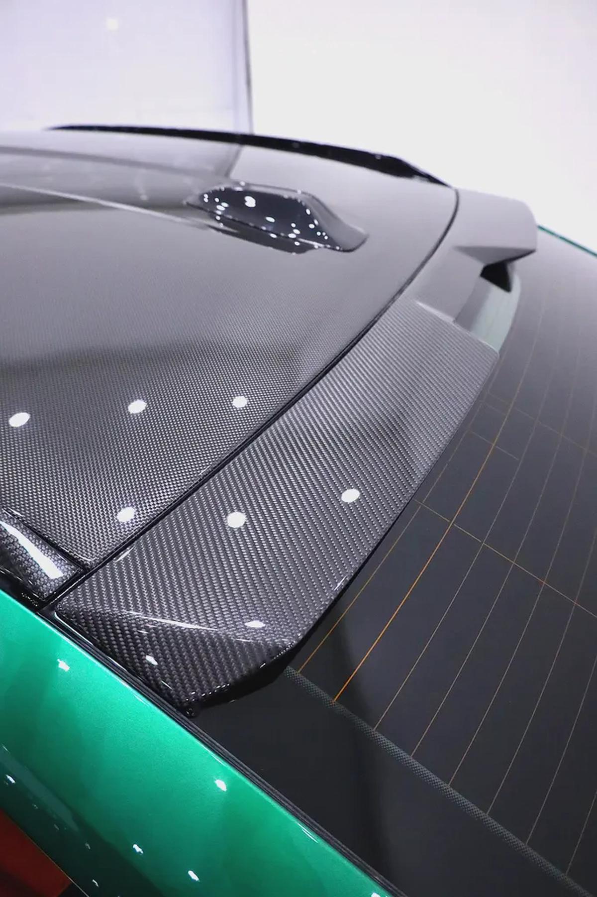 BMW M5 GCC +FULL CARBON MANHART KIT +AGENCY WARRANTY TILL 2031 +AKRAPOVIC EXHAUST+ HRE FORGED WHEELS-9-9