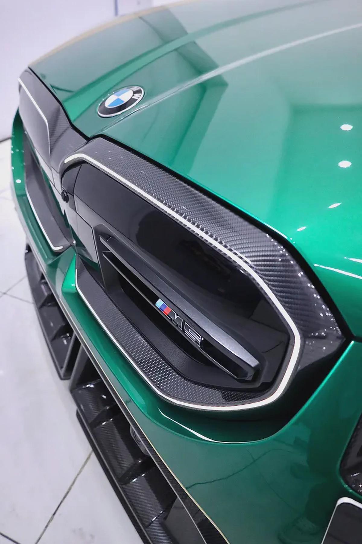 BMW M5 GCC +FULL CARBON MANHART KIT +AGENCY WARRANTY TILL 2031 +AKRAPOVIC EXHAUST+ HRE FORGED WHEELS-11-11