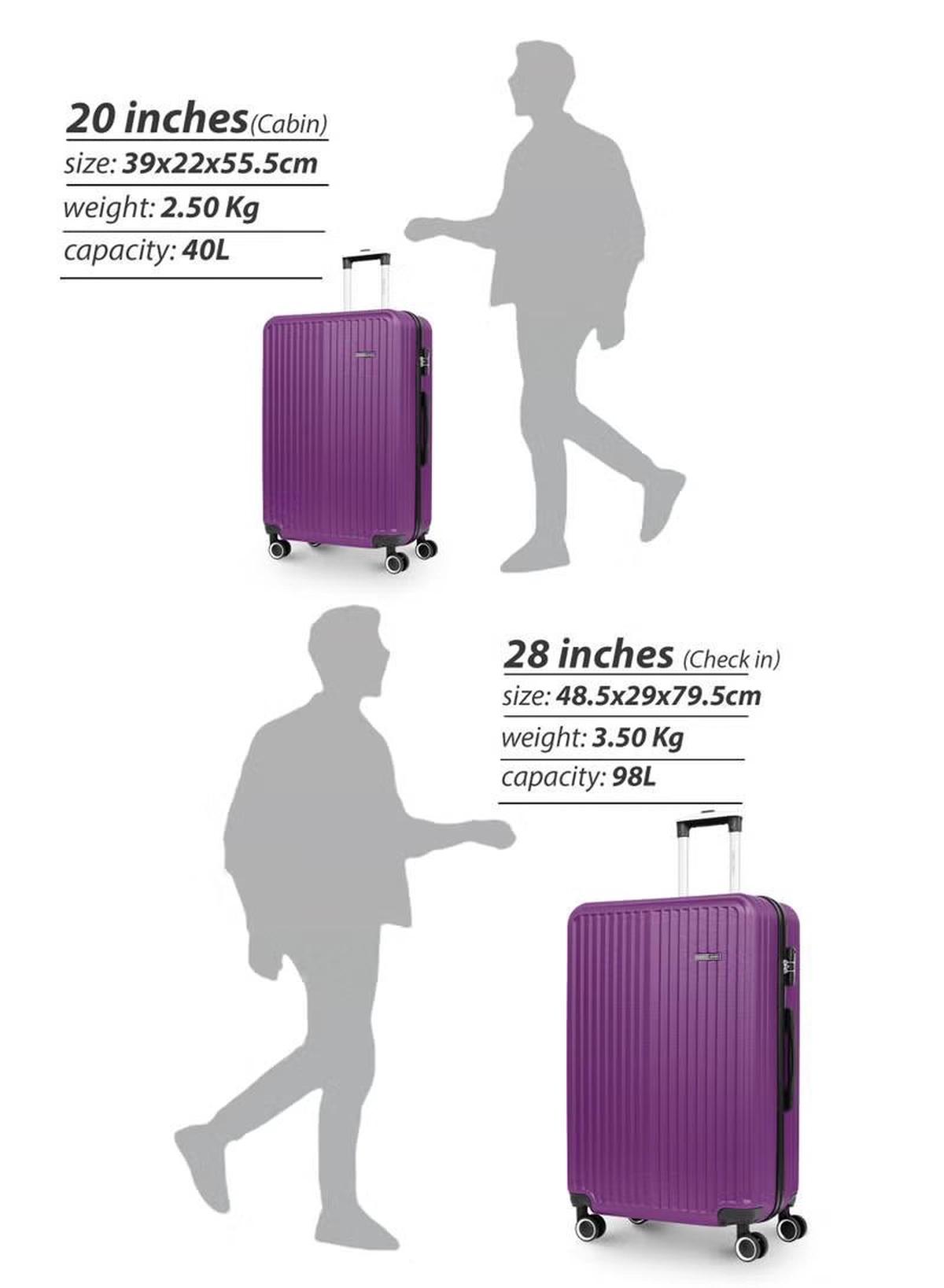 PARAJOHN Popglide Series Set of 2 Luggage-3-3