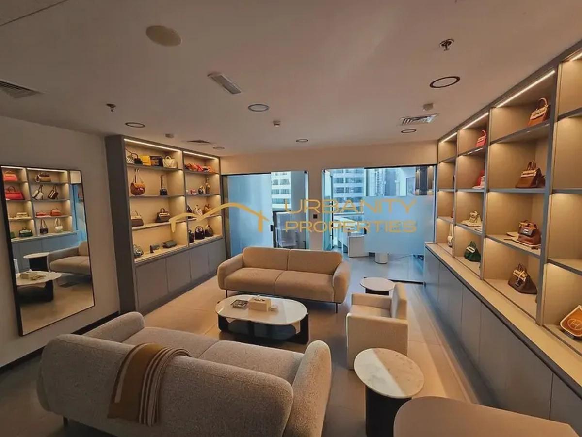 Modern Fully Fitted Office in B2B Tower | Rented | High ROI-0-0