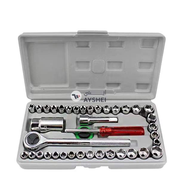 Generic 40-Piece Car Repair Tool Socket Set Wrench Combination Handtool