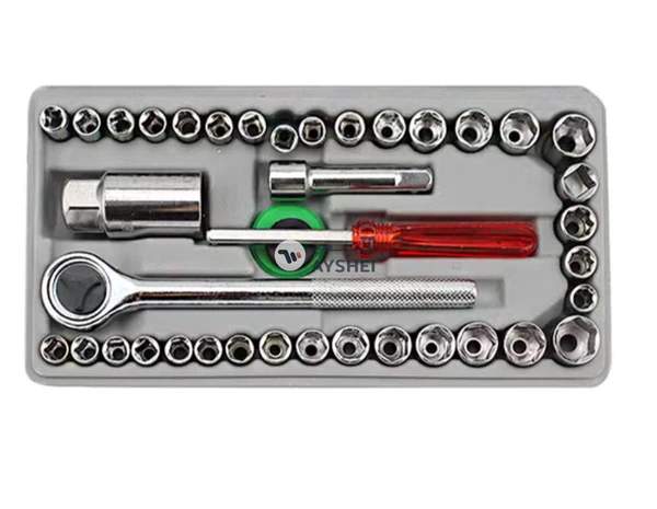 Generic 40-Piece Car Repair Tool Socket Set Wrench Combination Handtool
