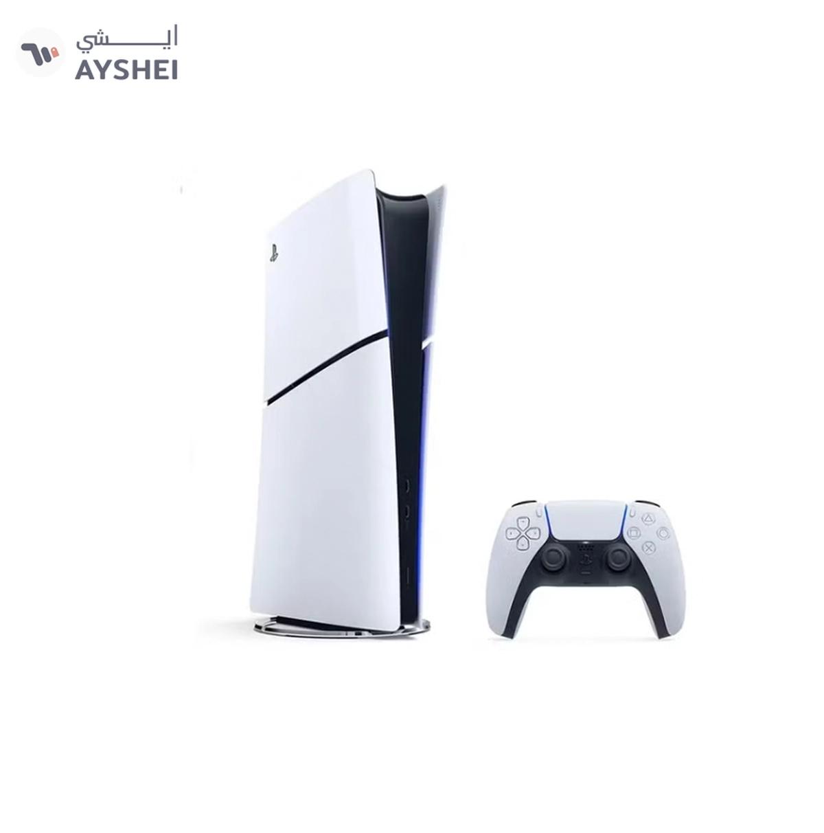 Sony PlayStation 5 Slim Console (International Version) Digital Edition With Controller-0-portrait