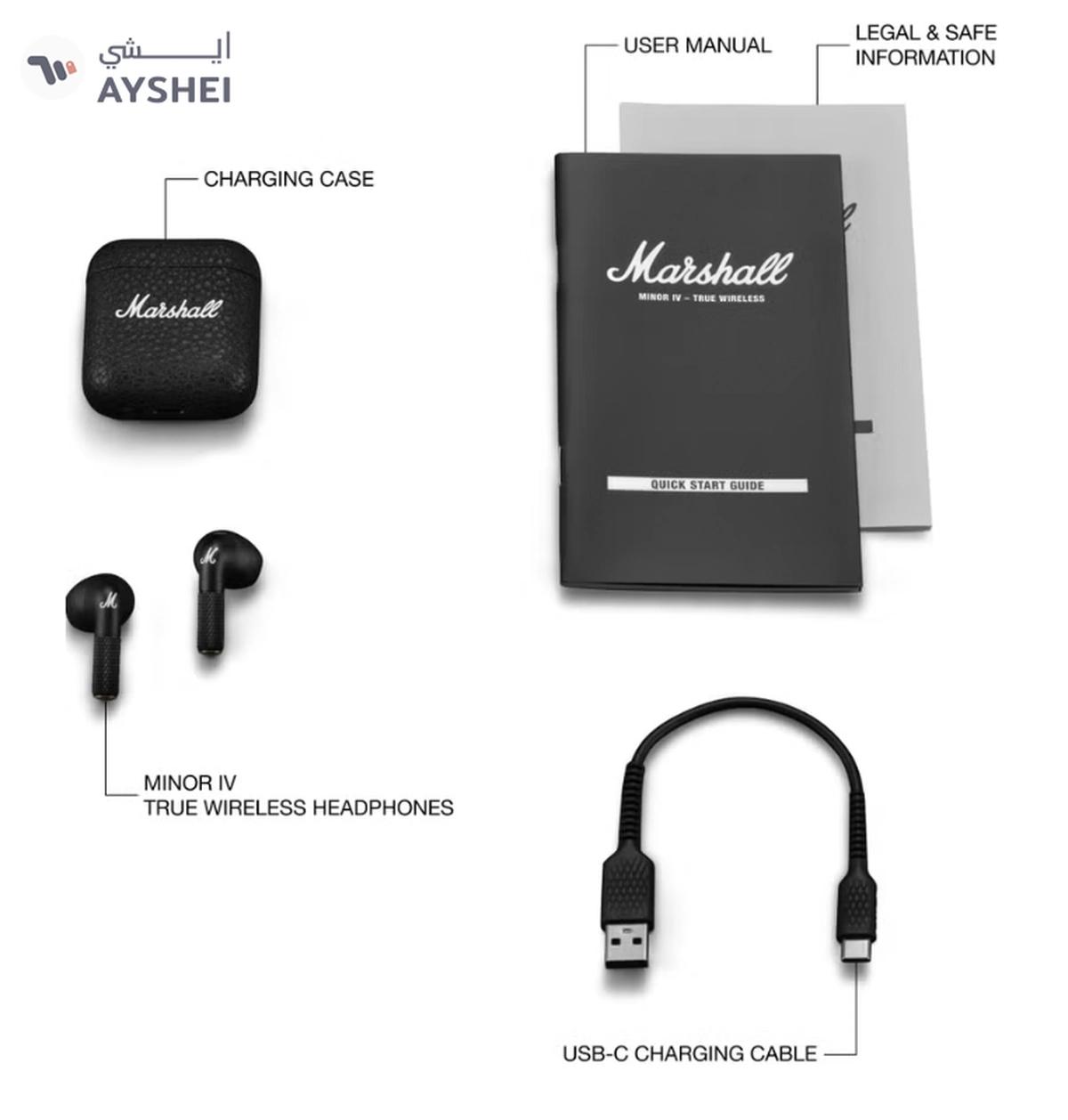 Marshall Minor IV Bluetooth Earphones-7-7