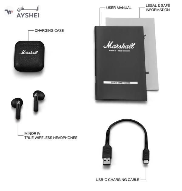 Marshall Minor IV Bluetooth Earphones