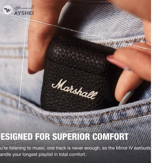 Marshall Minor IV Bluetooth Earphones