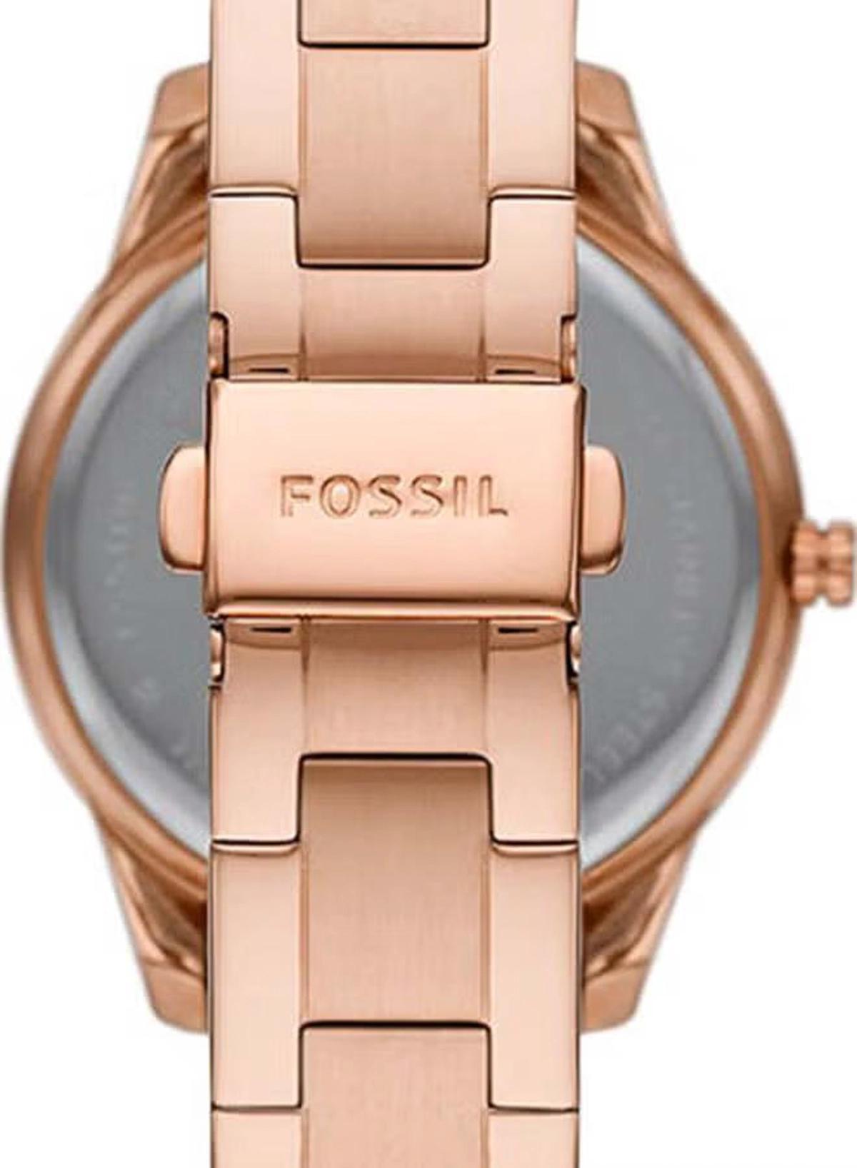 Fossil Women's Stella Sport Multifunction Round Shape Stainless Steel Analog Wrist Watch ES5106 - 37 mm - Rose Gold-2-2