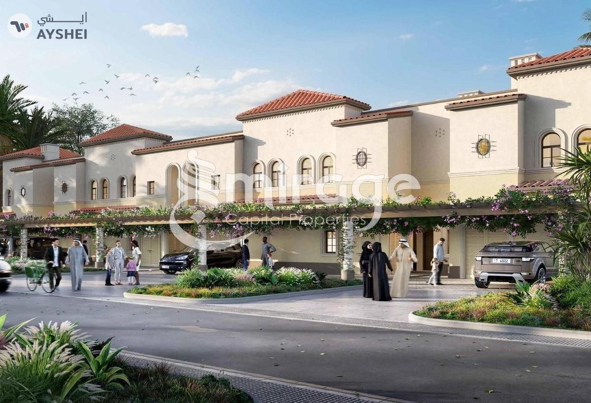 TOWNHOUSE FOR SALE IN BLOOM LIVING, ZAYED CITY (KHALIFA CITY C)-0-landscape