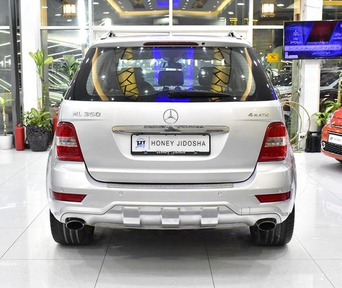 Mercedes Benz ML350 4Matic ( 2009 Model ) in Silver Color GCC Specs-7-7