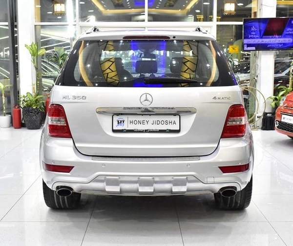 Mercedes Benz ML350 4Matic ( 2009 Model ) in Silver Color GCC Specs