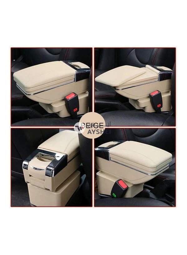 Generic Armrest Box Storage Organizer For KIA K2 (2015, 2017)
