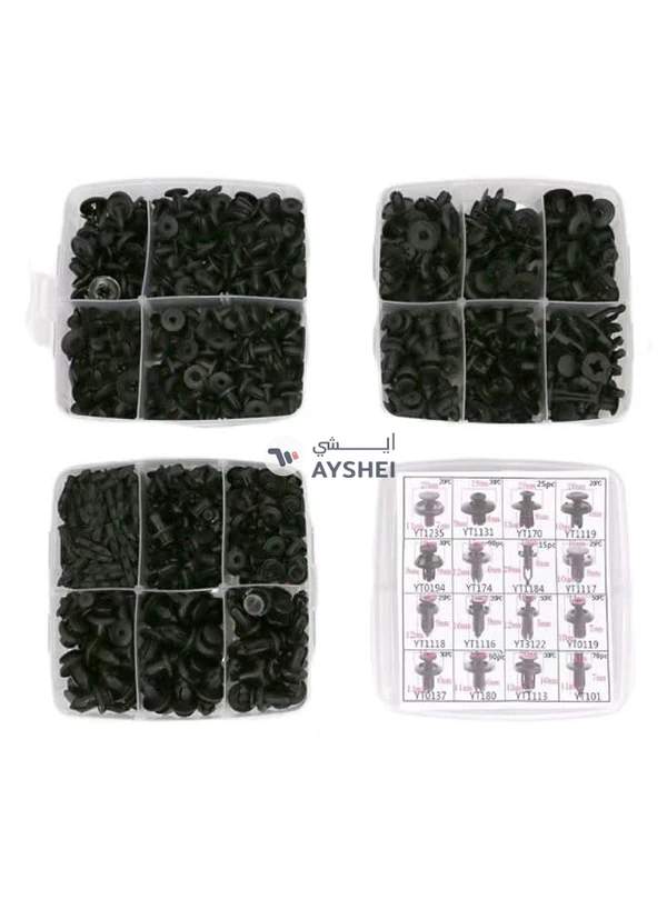 Generic 620-Piece Retainer Pin Rivet Kit With Storage Box